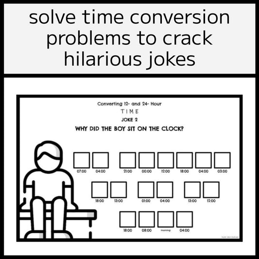 12- & 24-Hour Time Conversions Code Breakers