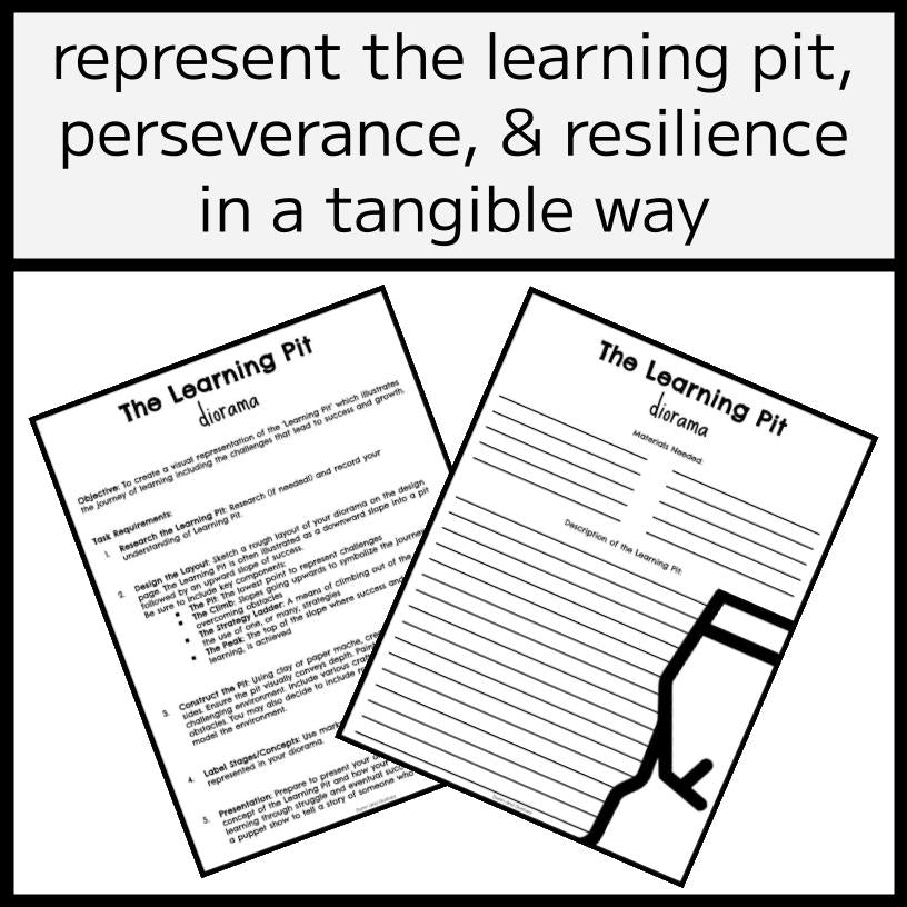 Create a Learning Pit Diorama - 3D Model Project