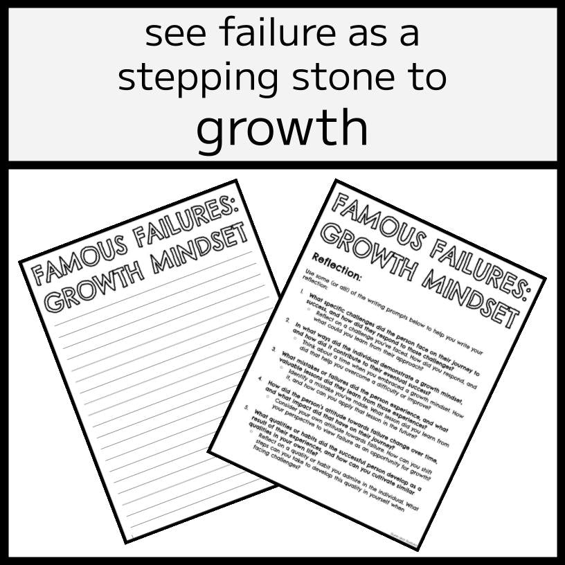 Famous Failures Research Project Workbook