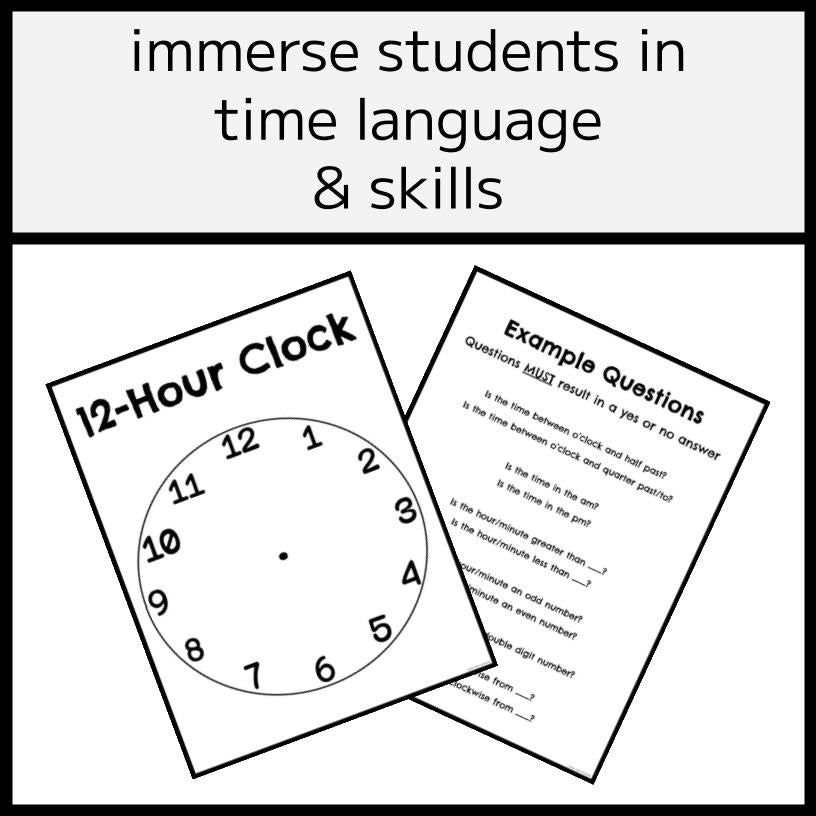 Guess the Mystery Time - Clock Game