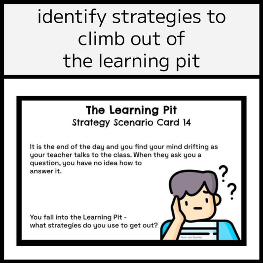 The Learning Pit Scenario Strategy Cards