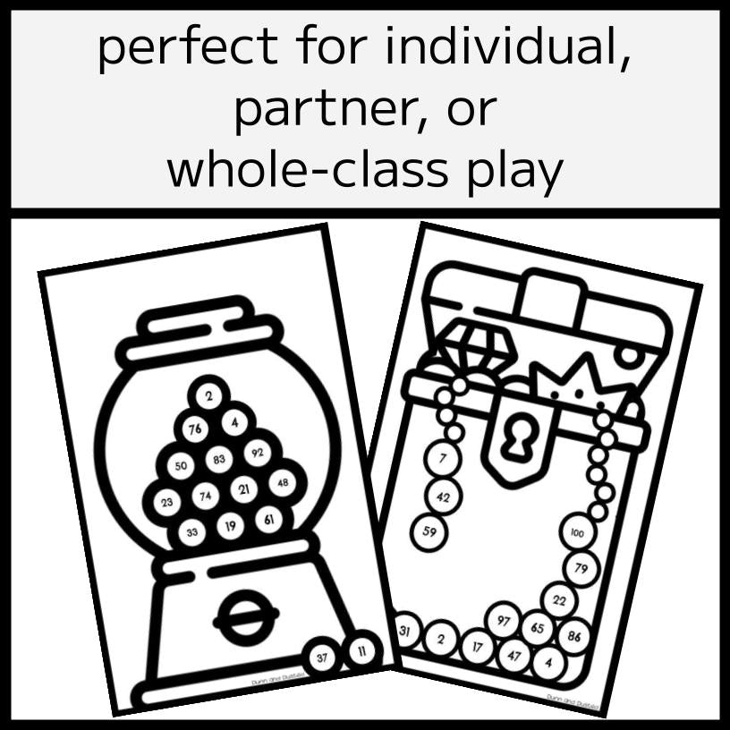 Prime & Composite Numbers Dice Colouring Game