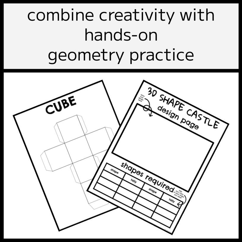 3D Shape Castle Project - Area & Perimeter