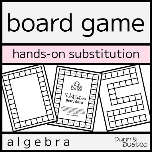 Algebra Substitution Scavenger Hunt