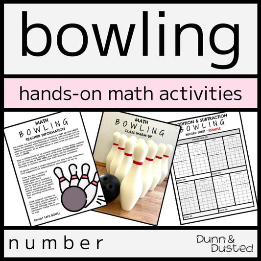 Bowling Number Games -  Addition, Subtraction, Multiplication & Division