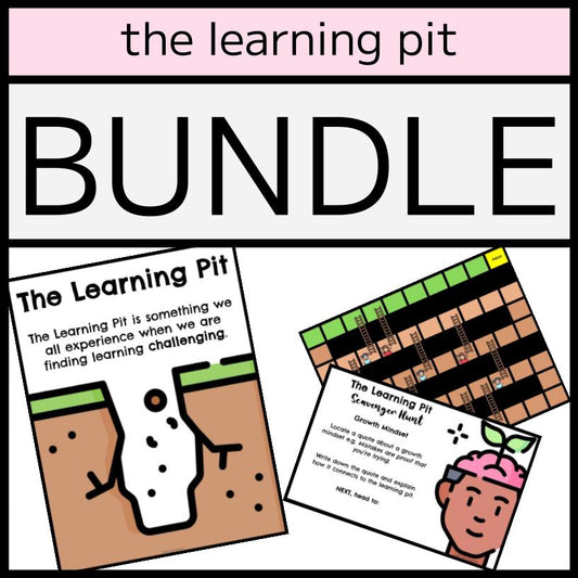 THE LEARNING PIT BUNDLE: Class Display, Posters, & Projects
