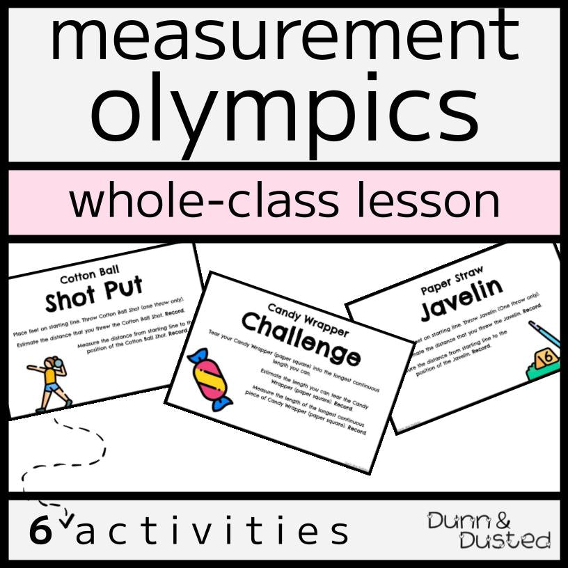 Measurement Olympics - Distance, Mass & Time