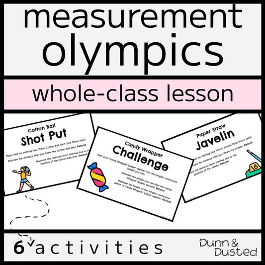 Measurement Olympics - Distance, Mass & Time