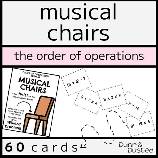 BEDMAS Musical Chairs Game
