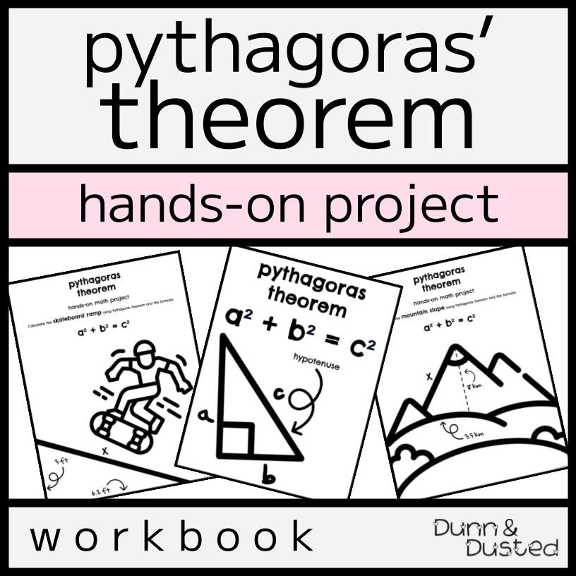 Pythagoras’ Theorem Workbook - 3D Model Project
