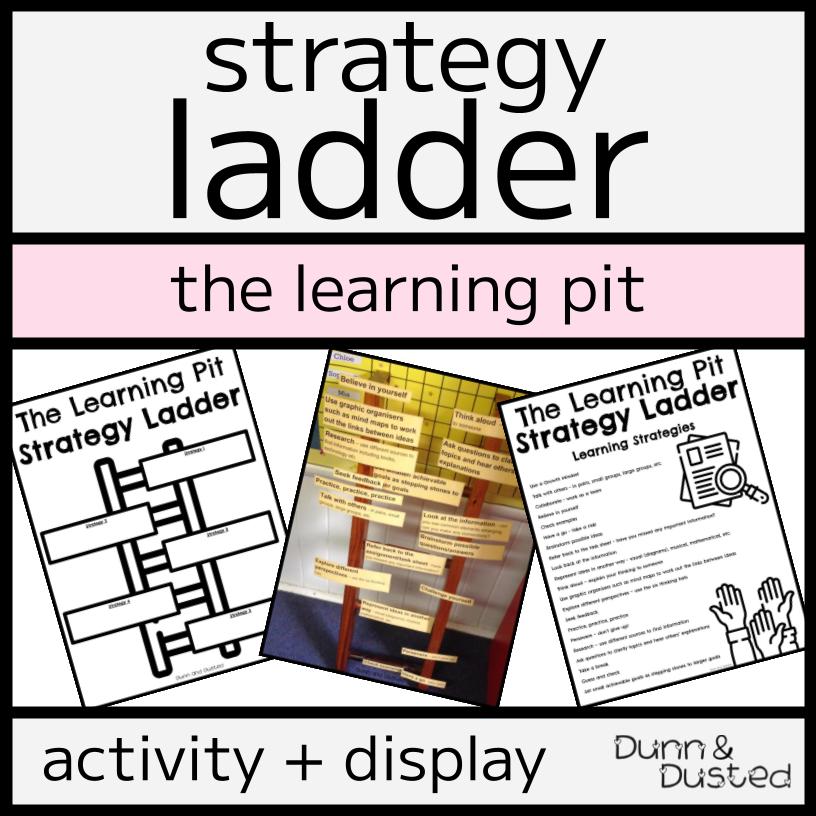 The Learning Pit Strategy Ladder Activity & Display