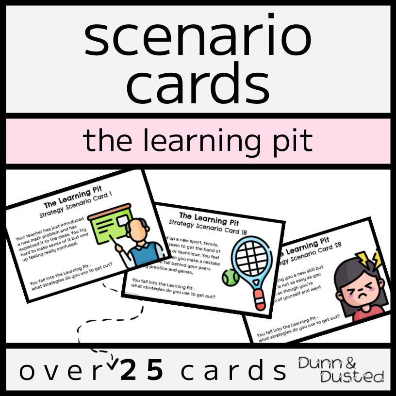 The Learning Pit Scenario Strategy Cards