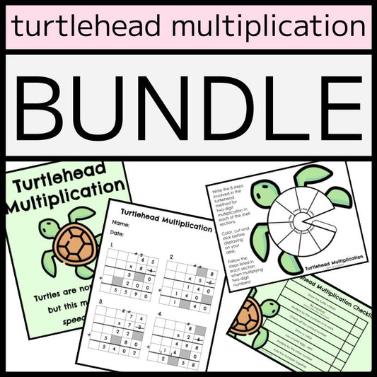 THE TURTLEHEAD BUNDLE - Long/Multi-digit Multiplication