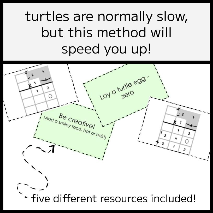 THE TURTLEHEAD BUNDLE - Long/Multi-digit Multiplication
