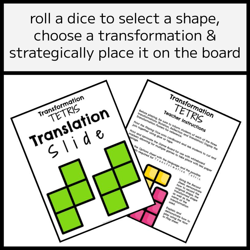 Transformation Tetris Game