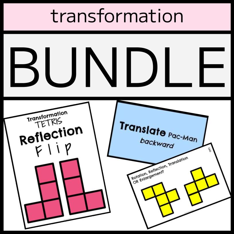 TRANSFORMATION BUNDLE: Games, Activities, & Projects