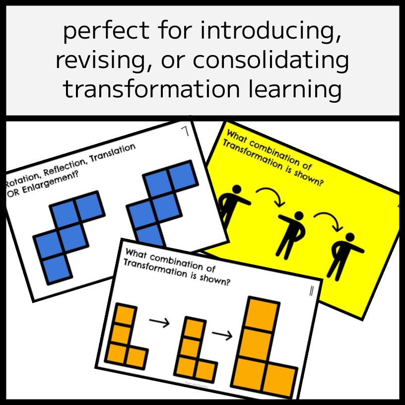 Transformation Task Cards