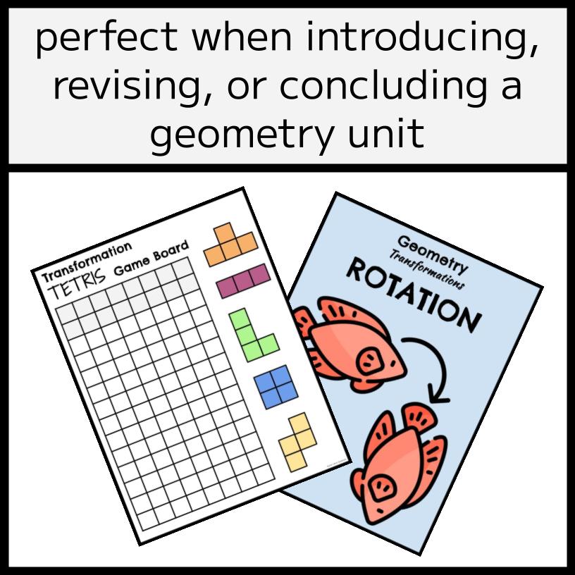 TRANSFORMATION BUNDLE: Games, Activities, & Projects