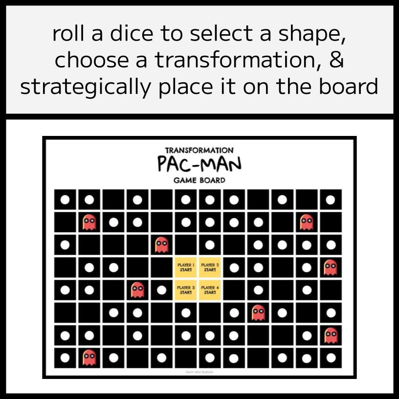 Transformation Pac-Man Board Game