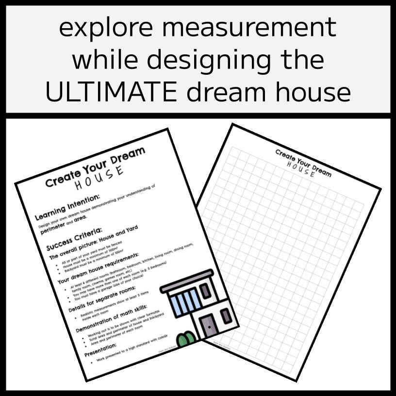 DREAM House Area & Perimeter Floor Plan Project