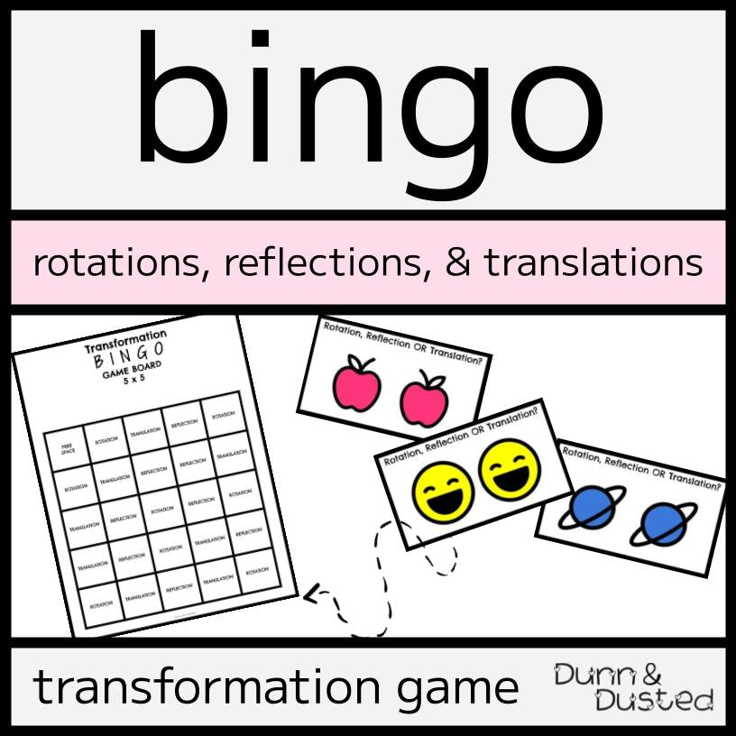 Transformation BINGO Game & PowerPoint