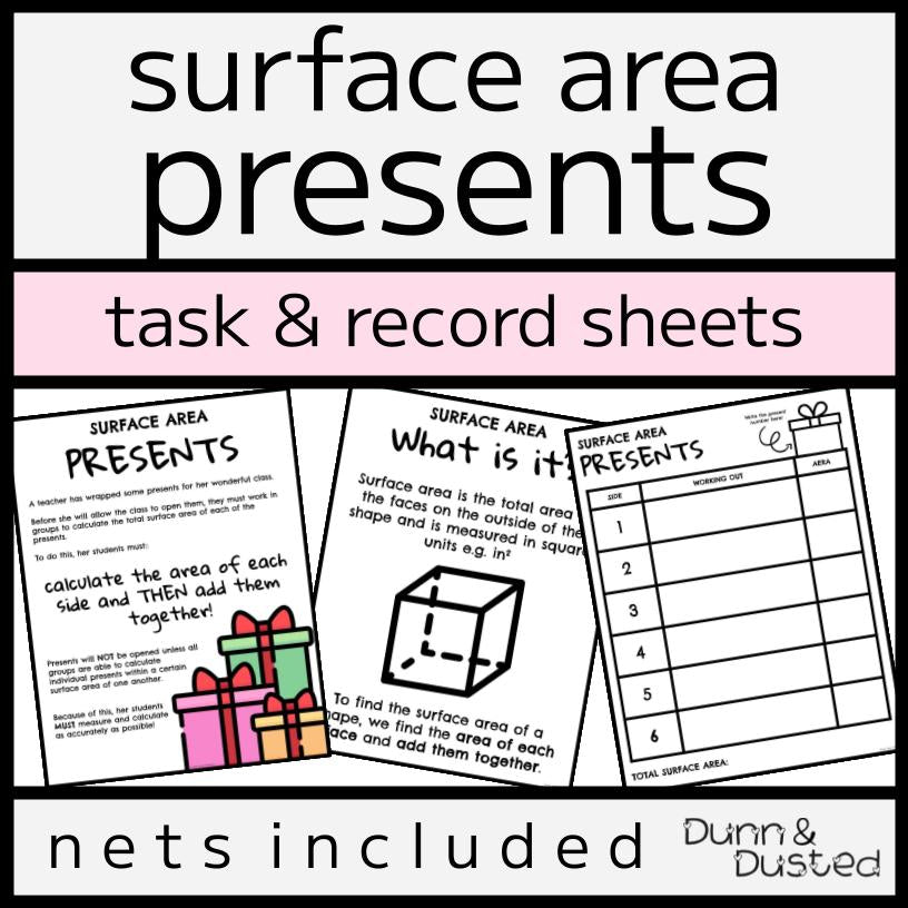 Surface Area Presents Activity