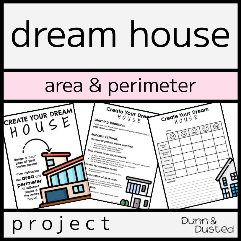 DREAM House Area & Perimeter Floor Plan Project