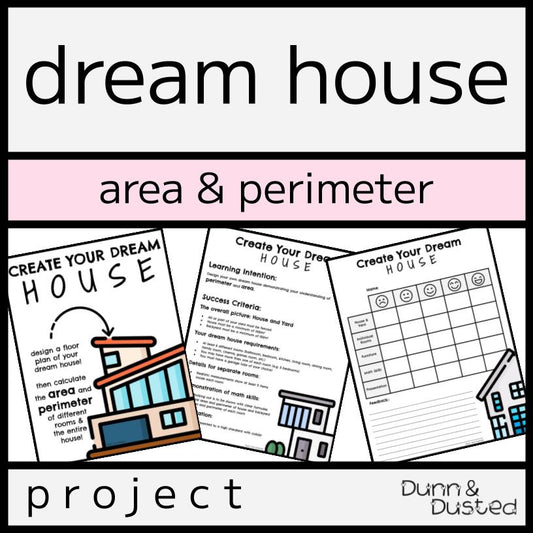 DREAM House Area & Perimeter Floor Plan Project
