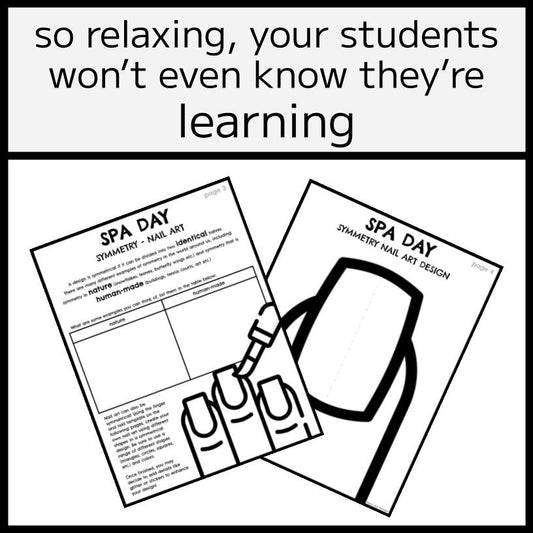 Spa Day Math Workbook